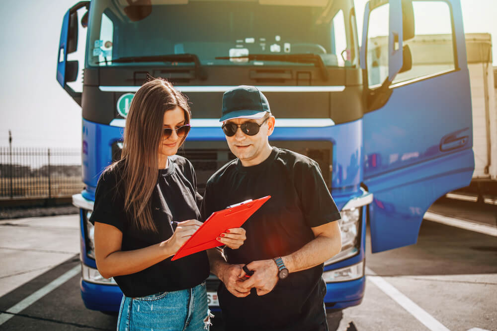 checklist de veiculos: identificação do veículo e do motorista